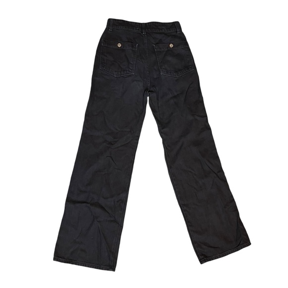 Reformation Marine Jeans in Black Size 26 - Picture 13 of 16